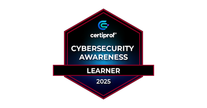 Badge Cybersecurity Awareness Learner 2025